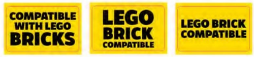 Mattoncini compatibili LEGO di Zuru consentiti, figure bloccate